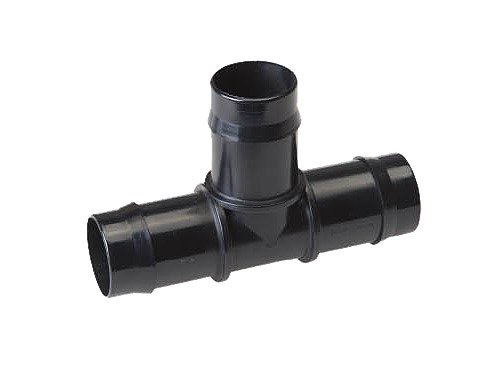 T-Stück Schlauchverbindung 40mm Schläuche Abzweigung Filterschlauch