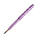 Fashion Base® 5pcs Portable Retractable Lip Brush Makeup Cosmetic Lipstick Brush Purple