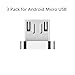 Price comparison product image UGI Micro USB Magnetic Lightning Adapter(3 Pack)-Just Support the Showed Charging Cable in the Picture
