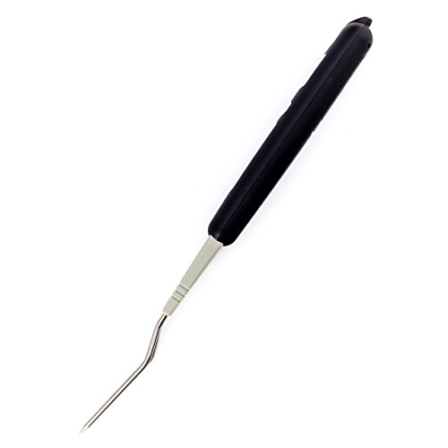 Lantelme 6024 Grillgabel und Grillhauben Thermometer im Grillzubehör Set – Digital Gabel Thermometer und Analog Grillthermometer - 4