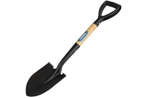 SPACE-SHOP - ACCESSORI METAL DETECTOR Pala Draper Portatile da Scavo Metal Detector Acciaio Resistente Leggera