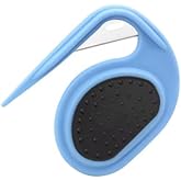Cut Knot Opener Hair Care Comb For Cats And Dogs Anti-Spill Long Hairy Pet Brush (Blue)