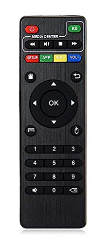 Longyao Uvia Pro télécommande Mbox télécommande de Remplacement pour Android Box Uvia Pro, Mxq-4 K, M8s, X96, X96 Mini Smart TV Box T95 m, T95 N, T95 X, H96, H96 Pro IPTV Media Player
