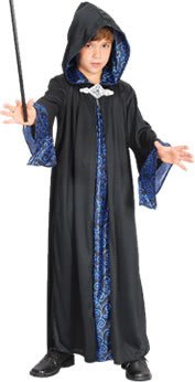 Theme Fancy Dress Disfraz infantil de Brujo. 3-5 años