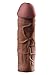 Produktbild Fantasy X-Tensions by Pipedream PD4114-29 Mega 2 inch Penis Extension - Penis Sleeve / Penismanschette - 20,3 cm lang - Außen-Durchmesser: 5 cm - braun