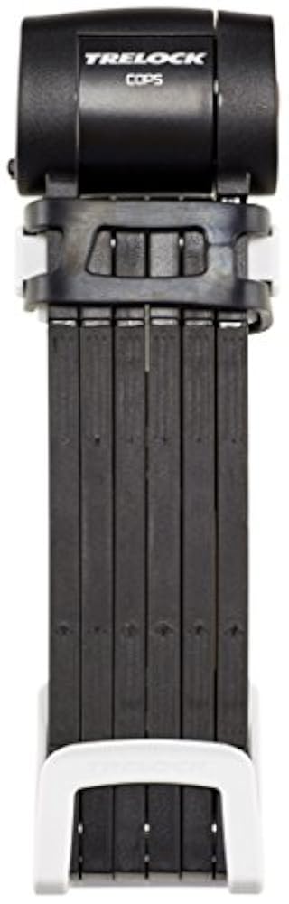 Trelock 2232031101 Faltschloss, Weiß, 100 x 10 x 10 cm