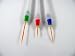 3pc Nail Art Brush Paint Line Drawing Design Pen Fit French Gel Acrylic Tips by Desire