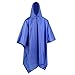 Price comparison product image 3 in 1 Multifunctional Raincoat Outdoor Camping Hiking Travel Rain Poncho Backpack Rain Cover Waterproof Tent Awning Climbing Blue