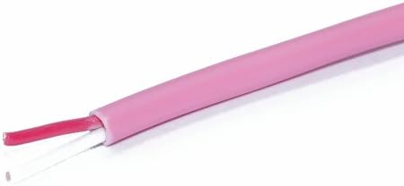C4A 50m High Performance Loud Speaker Cable/Pink Speaker Cable With Low Smoke jacket Ideal for Thru Wall installs/Multi Strand
