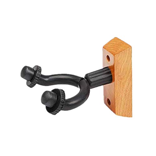 Support mural pour guitare, support pour crochet de suspension pour guitare Ukulélé de guitare acoustique basse électrique, naturel