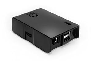 Raspberry Pi Modell B Gehäuse schwarz