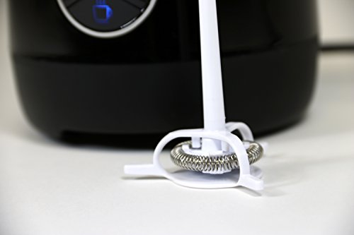 Caso 1663 Crema Latte und Choco Design Milchaufschäumer mit Induktion und besonderer Choco-Funktion zur Herstellung heißer Trinkschokolade aus Schokoladenstückchen, 500 W - 14