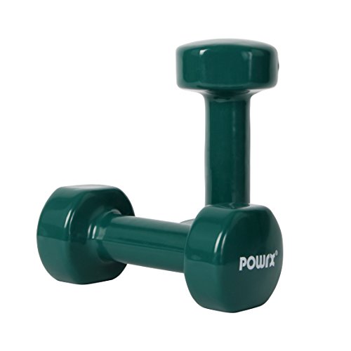 Vinyl Hanteln Gymnastikhanteln Ideal für Aerobic Pilates 0,5 kg – 10 kg | Kurzhantel Set in versch. Farben - 5