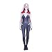 Produktbild Fernando Guapo Gwendolyn Spider Man Kostüm Gwen Stacy Langarm Einteiler Kostüm Cosplay Jumpsuit Strumpfhose mit Maske für Party, Halloween, Weihnachten für Kinder und Erwachsene, Adults, XXX-Large