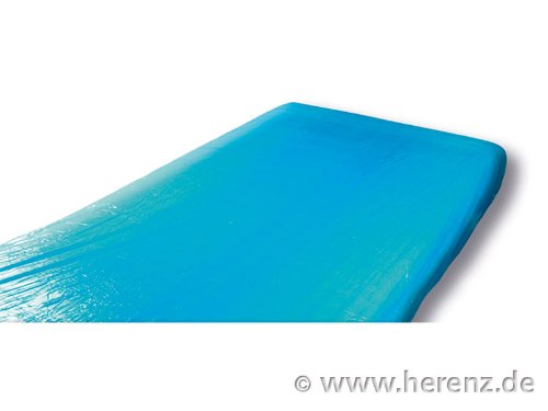 Matratzenschoner CPE mit Gummizug 210 x 90 x 200 cm Blau