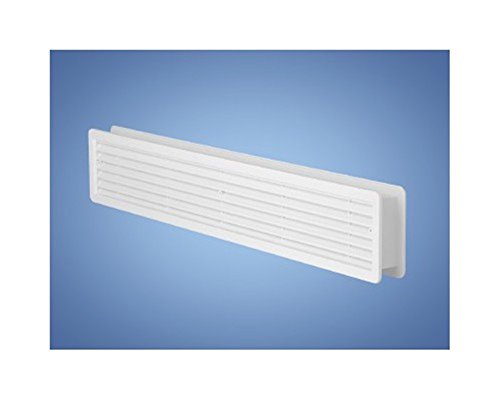Türlüftungsgitter Lüftungsgitter Türluftgitter Türgitter weiß 500x90mm - 5
