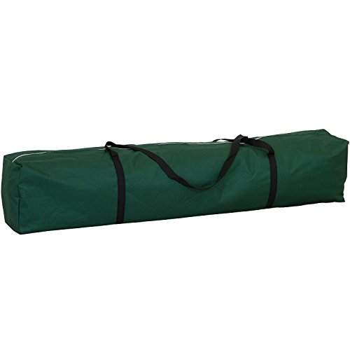 Faltpavillon 3×3 m mit 4 Seitenteilen, WASSERDICHT, Farben wählbar, inkl. Tragetasche + Zubehör, versiegelte Nähte, DIN ISO zertifiziert, Weiß Champagner Blau Grün Burgund Rot Anthrazit Schwarz - 5