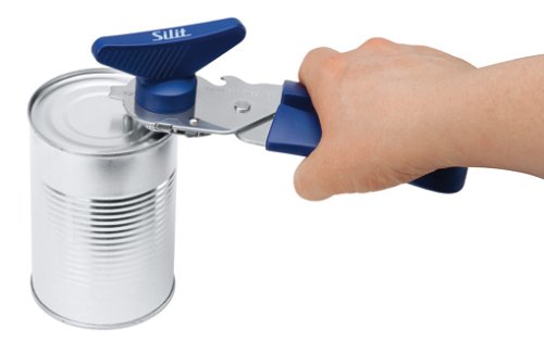 Silit Dosenöffner Rot Edelstahl rostfrei 18/10 - 5