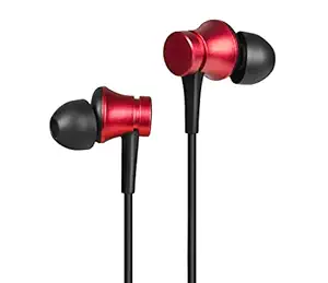(Renewed) Mi Earphones Basic with Mic (Red)