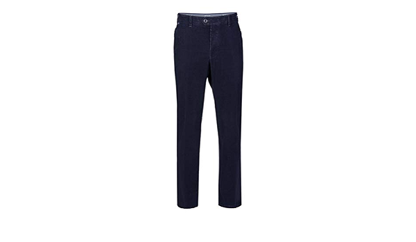 Brühl - Comfort Fit – Pantaloni frontali da uomo in cord, Nizza IT  (130260), Marine (680)., 58 : Amazon.it: Abbigliamento