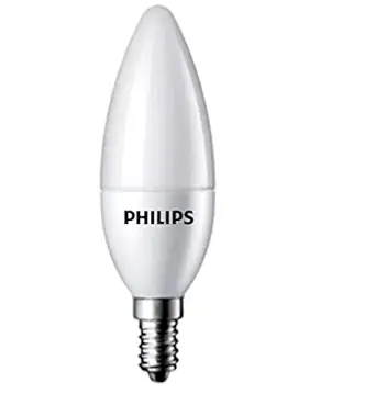 Philips 4-Watt 400-lumen Clear Candle E14 Base (Warm White) - Decorative, Ambience for Chandeliers, Wall Lights, Desk Lamps, Floor Lamps