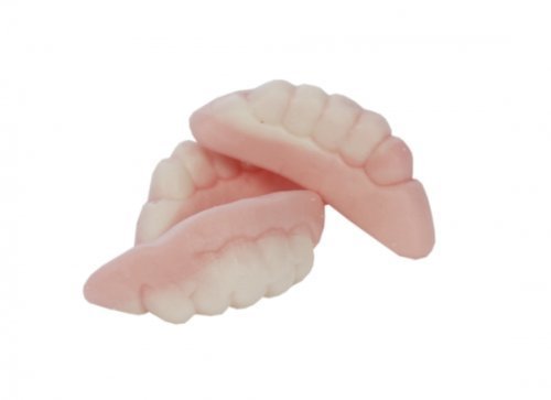 Preisvergleich Produktbild Fruchtgummi Gebiss Menge:175g