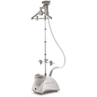 Singer SteamWorks Pro - Centro de planchado vertical, 2.5 l, 1500 W, color blanco y gris