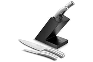 Bloc noir + 4 couteaux inox sabatier international - 662680