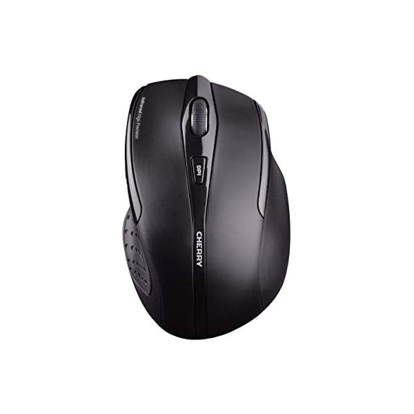 Cherry JW-T0100 Ratón inalámbrico USB Negro