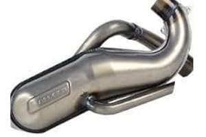 MARMITTA GIANNELLI TIPO PROMA PER VESPA 50 SPECIAL 50 L R N VERNICIATA TRASPARENTE