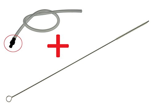 Milchschlauch-Set + Original Piebert® Milchschlauchbürste passend für Jura ENA und Impressa Kaffeevollautomaten