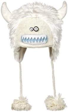 Kids Yeti Snow Monster Hat Age 3 - 6