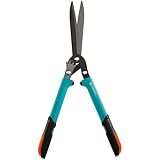 Gardena Comfort Getriebe-Heckenschere 600: Präzise Gartenschere für Hecken und Sträucher, 60 cm, Getriebe-Übersetzung, ergono
