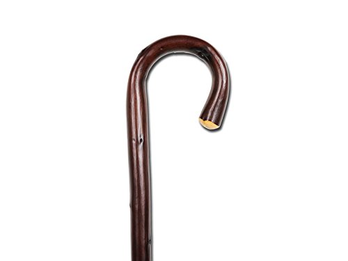 Crook Wooden Stick - Chestnut