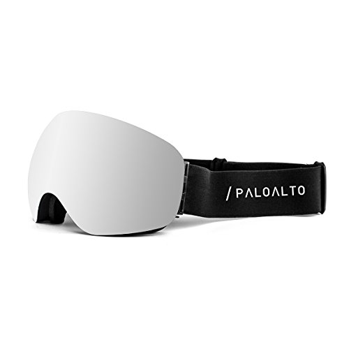 paloalto-Sunglasses-Capitan-Brille-Ski-Polarisiert-Unisex-Erwachsene-schwarzsilber