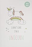 Collegetimer Unicorn 2018/2019 - Schülerkalender A5 - Weekly - 224 Seiten by