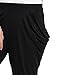 Allegra K Ladies Shirred Cuff Boho Style Leisure Elastic Waist Baggy Pants