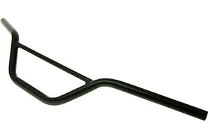 BISOMO Lenker Enduro Cross-Lenker, Länge 770mm, Ø 22mm, schwarz matt für Simson S50, S51, S53, S70, S83, Mofa, Moped, Mokick, Quad