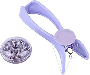 TrendzsMart Portable Eyebrow upper lip Threading Trimmer & Facial Hair Remover Painless Eyebrow Lips Nose Body Hair Removal Razor Epilator For Women girls (Eyebrows Trimmer)