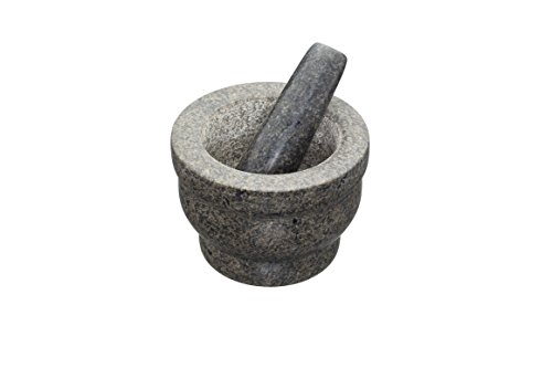 Master Class artesà schwarz Stößel und Mörser, Granit, 14,5 x 10,5 cm (14 x 10,2 cm)