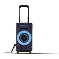 Energy Sistem Party 3 Go - Altavoz Portátil (Energy Music Power 100, Luces de Fiesta, Portable, USB Player, Micrófono)