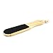 Wooden Dual Faces Foot File Callus Dead Skin Remover Tool Wood Color