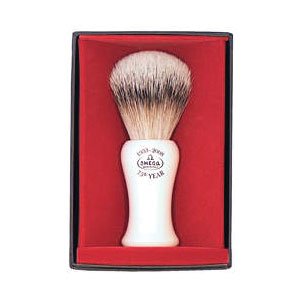 Omega 6619 Silvertip Badger Hair Shaving Brush