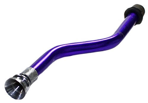 budawi® – Aluminium Chillum kompl. gebogen 16cm, 3 Farben Acryl-ersatz Chillum, Zylinder-Chillum - 3