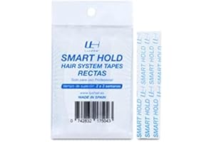 LH LUXHAIR Nastro adesivo Smart Hold - per Parrucche e Protesi per Capelli per Uomo e Donna - Contorni Retti - LuxHair