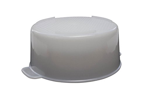 Hochwertige Käseform mit Druckzylinder | Für Käseleibe bis zu 1,2kg | D=150mm, Höhe=70mm | Stabil und dickwandig – Für Dauereinsatz geeignet (Käseform) - 4