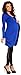 Zeta Ville - Women's Maternity Longline Lightweight Patched Cardigan M-XL - 286c (Royal Blue, UK 14/16)