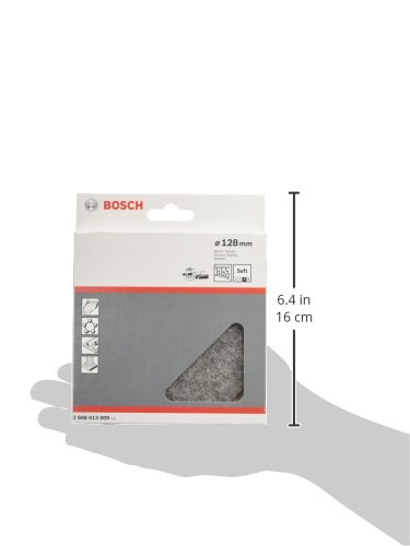 Bosch Pro Polierfilz für Exzenterschleifer (Ø 128 mm, weich) - 4
