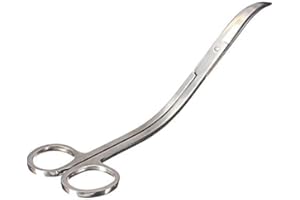 SGERSTE Aquascaping Kit per acquari, forbici in acciaio inox, punta curva, per acquari, serbatoi, piante, forbici