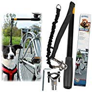 PAWISE Dog Attachment For Bike Dog Bike Leash Hands Free Dog Leash 550-lbs Pull Strength Leash